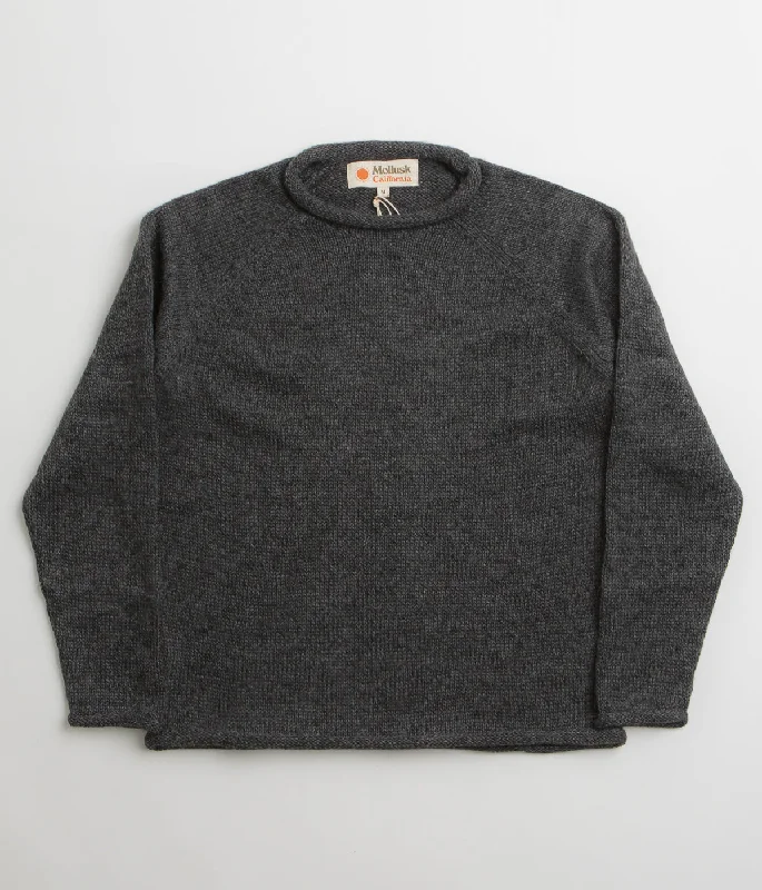 Celebrate the Weekend with Discounts Mollusk Fisherman Sweatshirt - Charcoal