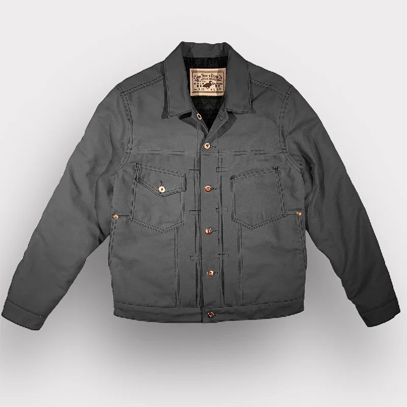 Limited Time Discount 12oz Duck Canvas Field Hand Jacket Grey {Various Colors}