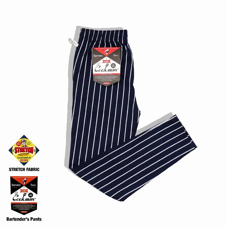 Epic Deals Cookman Bartender's Pants - Stripe : Navy