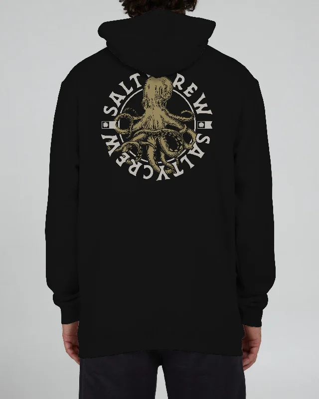 Mega Sale Tentacles Hooded Fleece - Black