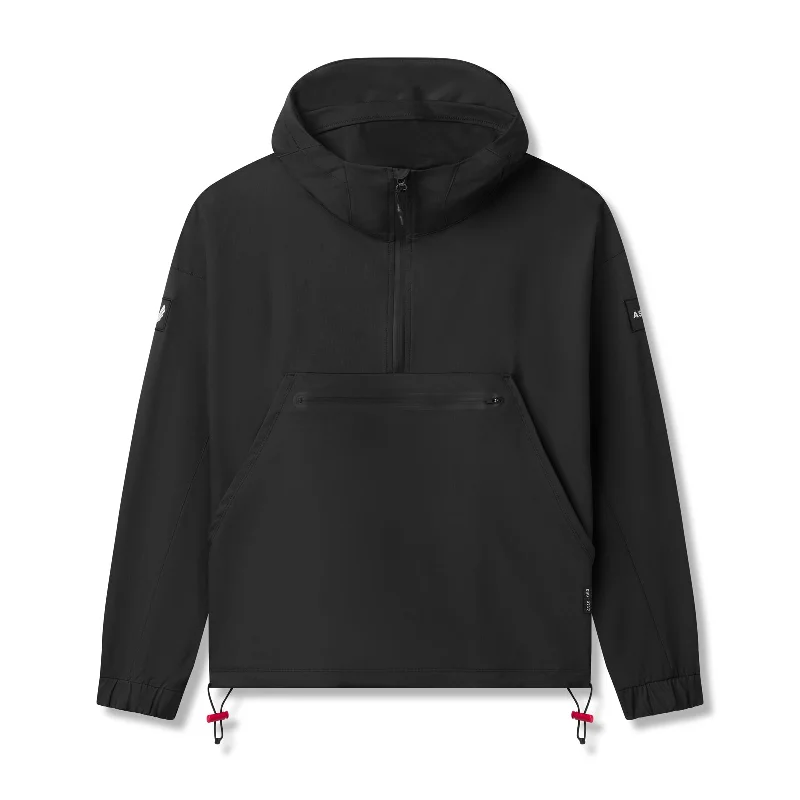 Markdowns 0717. Weather-Ready Anorak Jacket - Black "Patch"