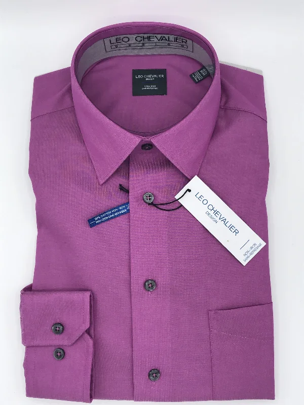 Limited Time Leo Chevalier 100% Cotton Dress Shirt - 225121 - Assorted Colours