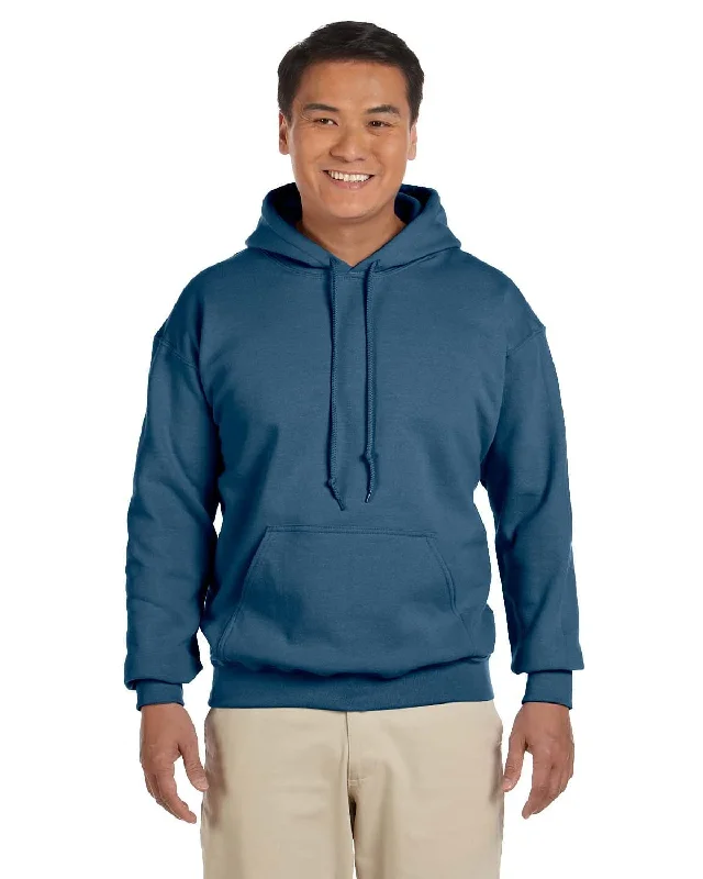 Deal Zone Gildan Lightweight 50/50 Hoodie Sweatshirt | Indigo Blue