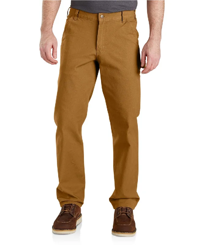 Weekend Bargains to Love Carhartt Men’s Rugged Flex Relaxed Fit Duck Dungaree - Carhartt Brown