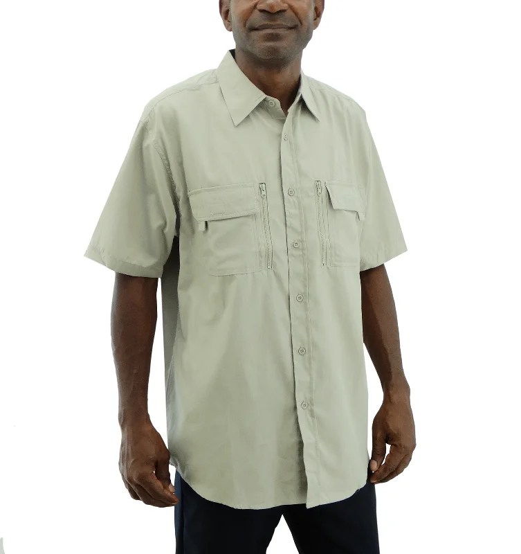 Stock Clearance 5070, Rack & Reels Men S/Sleeve Shirt- S-XL