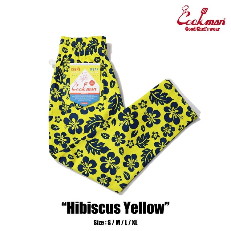 Bonus Offer Cookman Chef Pants - Hibiscus : Yellow