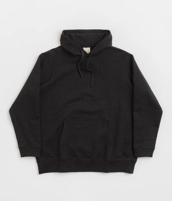 Weekend Discounts to Relish Snow Peak Recycled Cotton Hoodie - Black