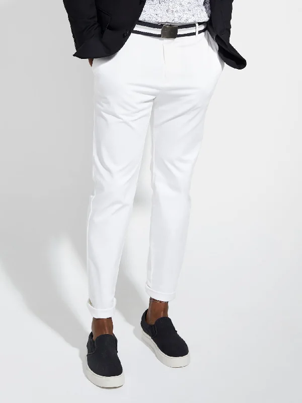 New Markdowns Men's Mason Stretch Chino - White