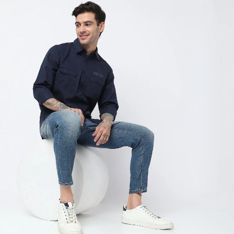 Last Chance Slim Fit Solid Shirt