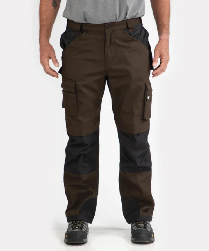 Markdowns Caterpillar Trademark Trousers (with holster pockets) - Dark Earth