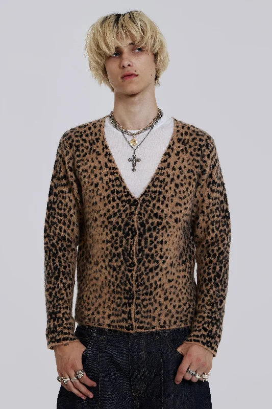 Special Price Leopard Chuck Cardigan