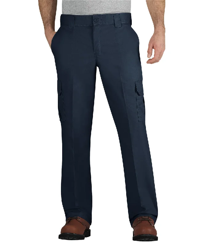 Weekend Steals Await Dickies Men's Regular Fit Twill Cargo Pants - Dark Navy