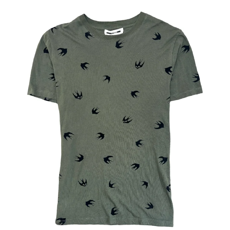 Super Deal Men's Swallows T-Shirt Khaki Size XL