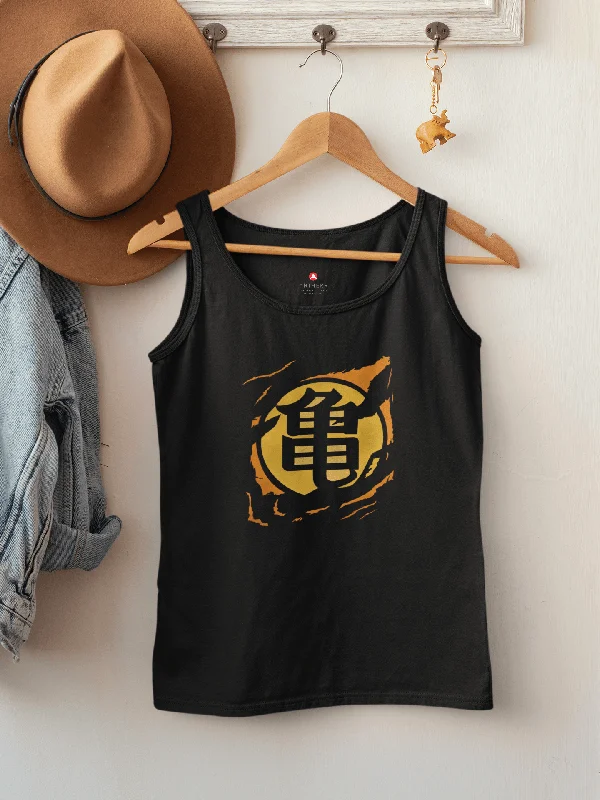 Midnight Sale "Dragon Ball Z Muten Roshi Turtle Symbol" - SLEEVELESS T-SHIRTS