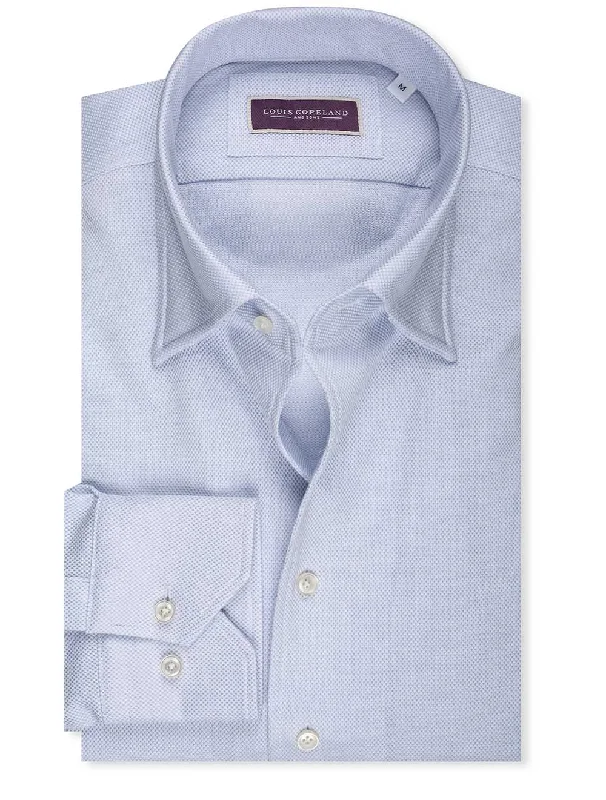 Unbeatable Prices Pique Shirt Light Blue