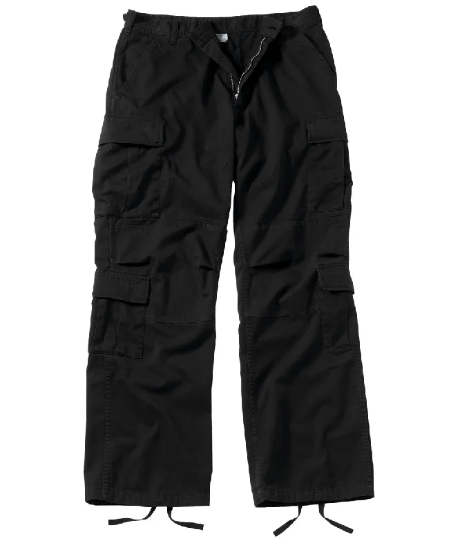 Bonus Savings Rothco Vintage Paratrooper Fatigue Pants - Black