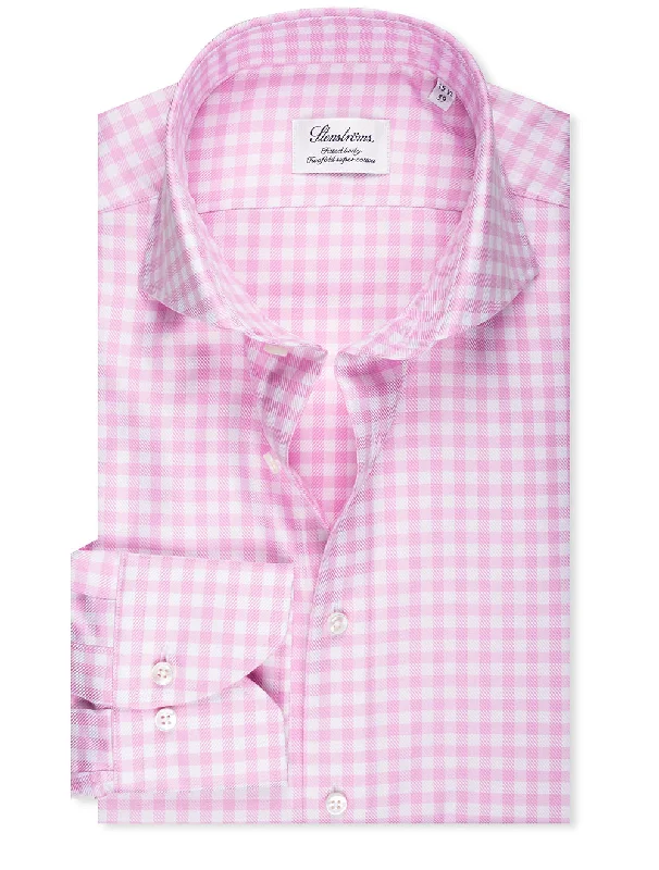 Markdowns Gingham Check Shirt Pink