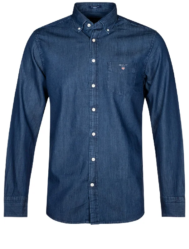 Can't Miss Reg Indigo Button-down Shirt Dark Indigo