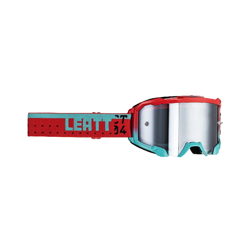 Blowout Sale Leatt Goggle Velocity 4.5 Iriz Fuel Silver 50% (8023020370)