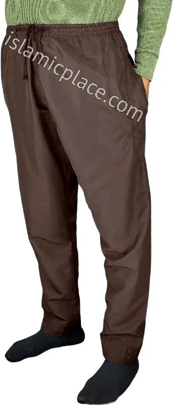 Shop and Save Brown - Plain Men Pants