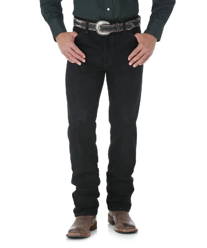 Price Cut Wrangler Men's Pro Rodeo Cowboy Cut Jeans - Black