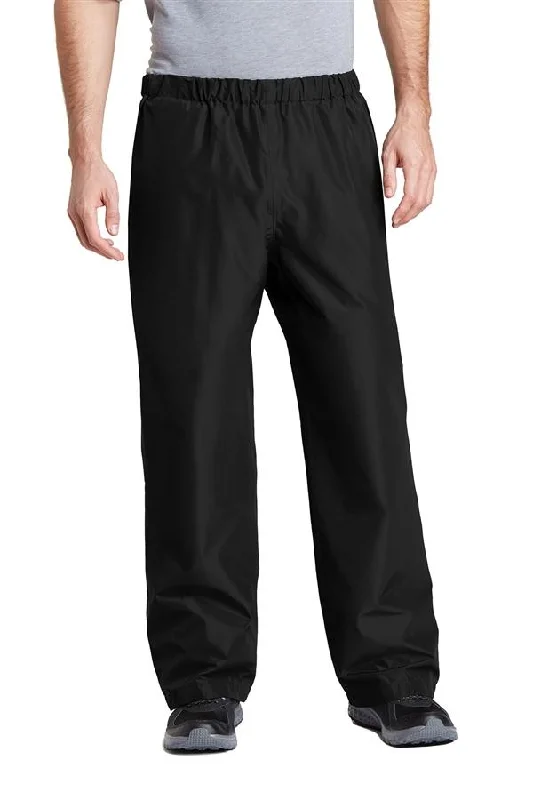 Instant Savings Men's Lightweight Waterproof Pant - Black