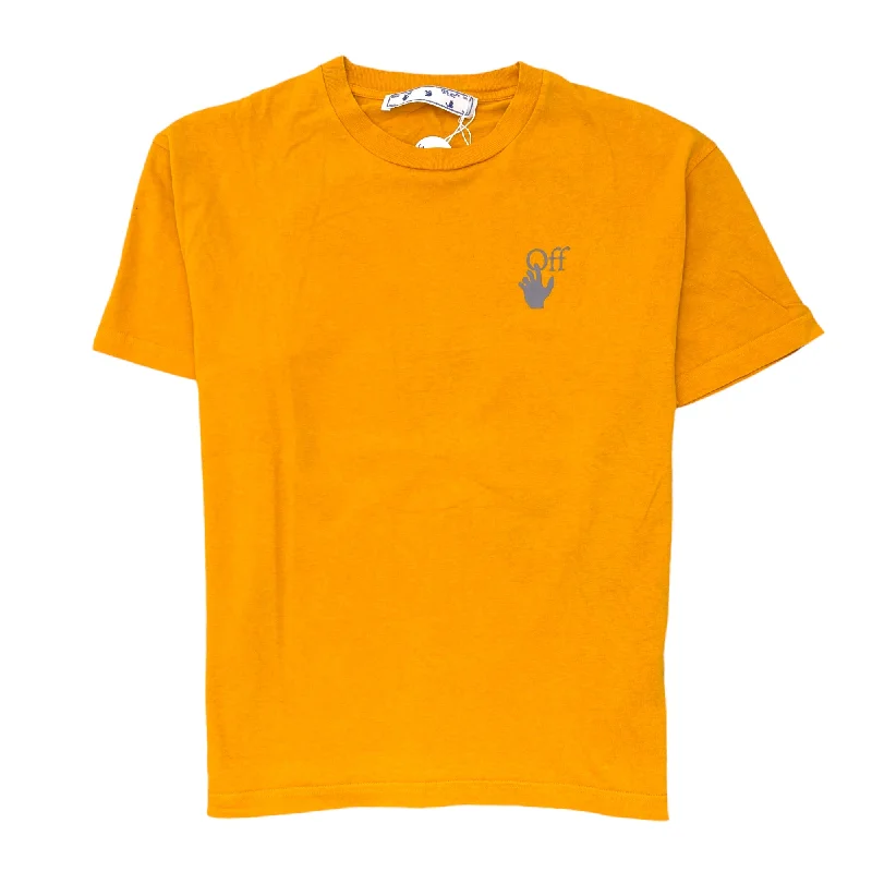 Deal Alert Men's Arrow Logo T-Shirt Orange Size L