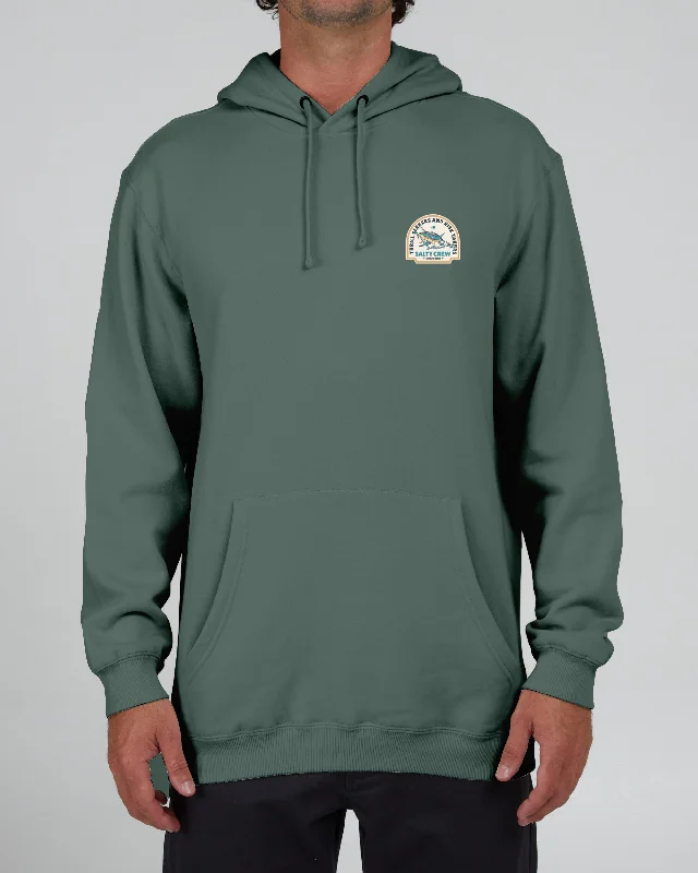 Value Deals Chaser Vintage Hood Fleece - Pigment Moss
