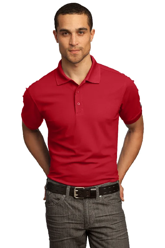 Don't Delay Ogio Mens Caliber 2.0 Moisture Wicking Short Sleeve Polo Shirt - Signal Red