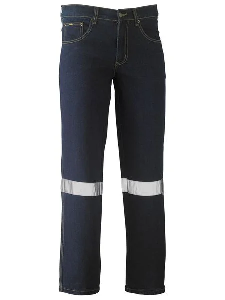 Deep Discounts Bisley Taped Rough Rider Stretch Denim Jeans (BP6712T)