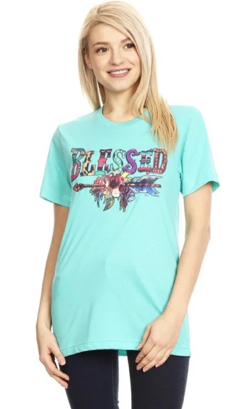 Hurry In Blessed Graphic Tee