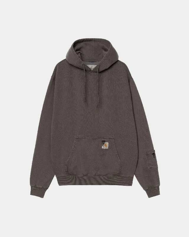 Year-End Clearance INVINCIBLE HOODED PIGMENT SWEAT