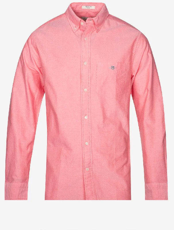 Weekend Price Cuts Galore Regular Oxford Shirt Sunset Pink