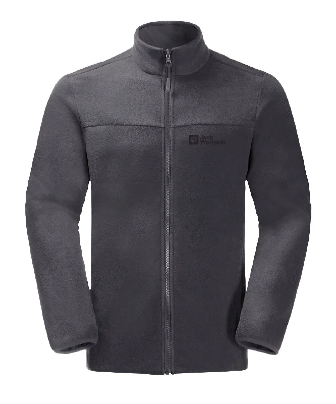 Markdowns Full zip mid-weight fleece  (NL) | Black