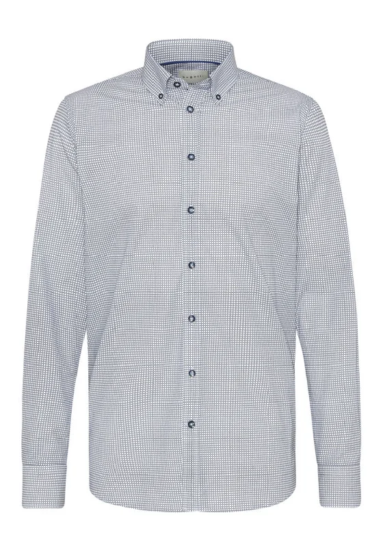 Markdown Sale Bugatti Easy Care Cotton Shirt, Multi