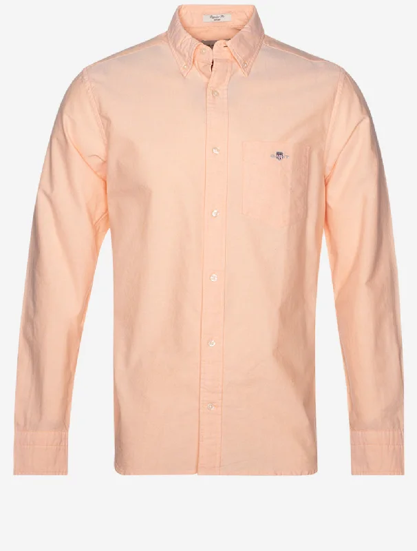 Weekend Offers That Sizzle Regular Oxford Shirt Coral Apricot