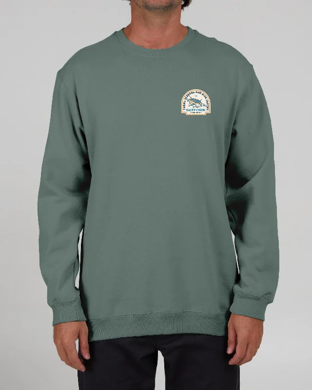 Special Price Chaser Vintage Crew Fleece - Pigment Moss