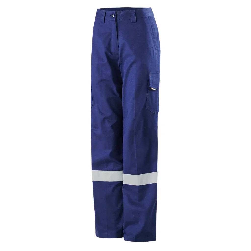 One-DAY Sale King Gee Women's Workcool 2 Lightweight Ripstop Reflective Work Pants (K43825)