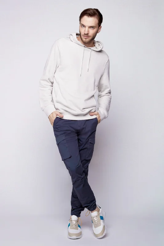 Warehouse Sale DEAN -  Slim Fit Cargo Chinos (Convertible Joggers) -NAVY