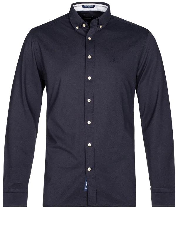 Price Drop Alert Tech Prep Regular Pique Button-down Evening Blue