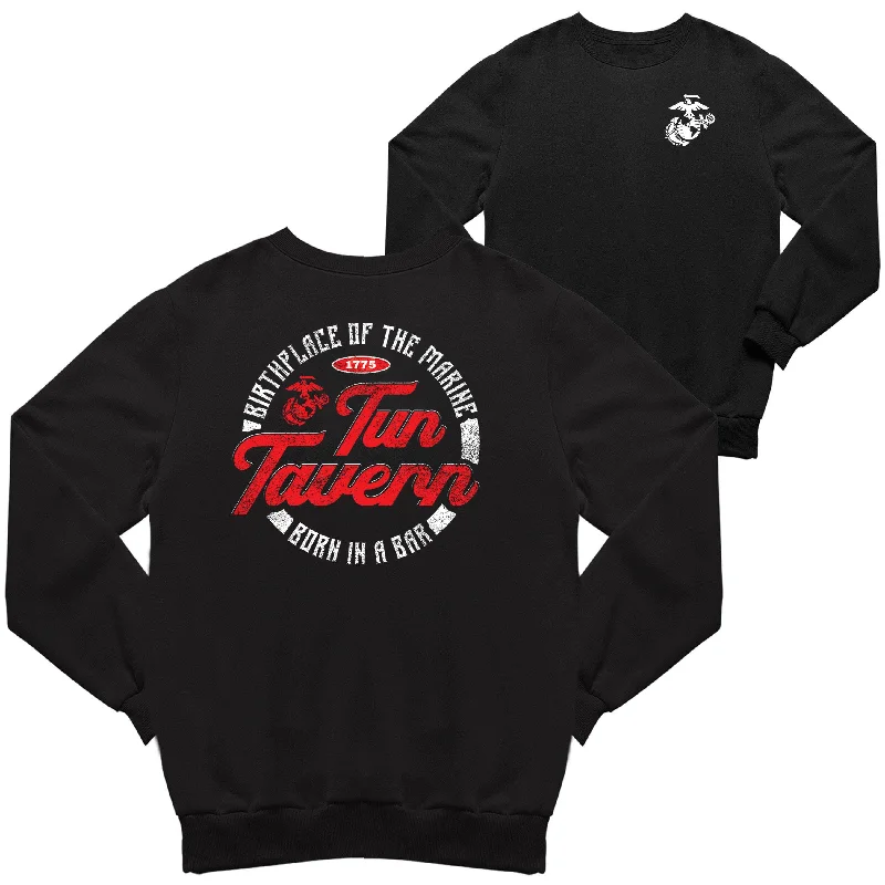 Super Deal Tun Tavern Marine Corps 2-Sided Sweatshirt