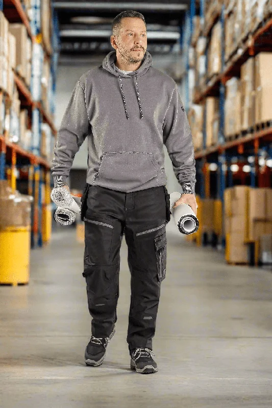 Can't Be Beat CXS LEONIS, MEN'S, WORK PANTS, BLACK WITH GREY ACCESSORIES