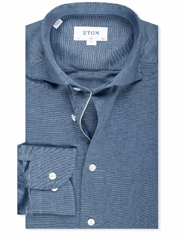 Exclusive Deal Slim Fit Cotton Linen Shirt Petrol