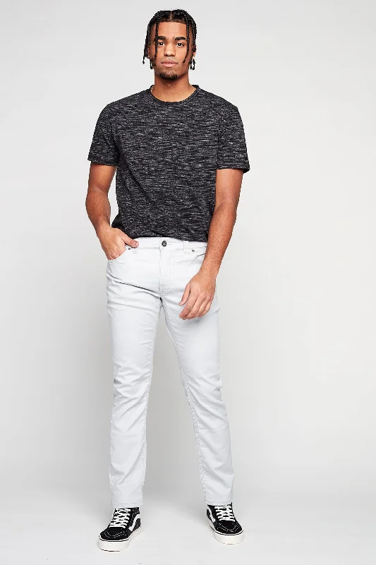 Weekend Deals That Please 5 Pocket Straight Fit French Terry - Frost Blue