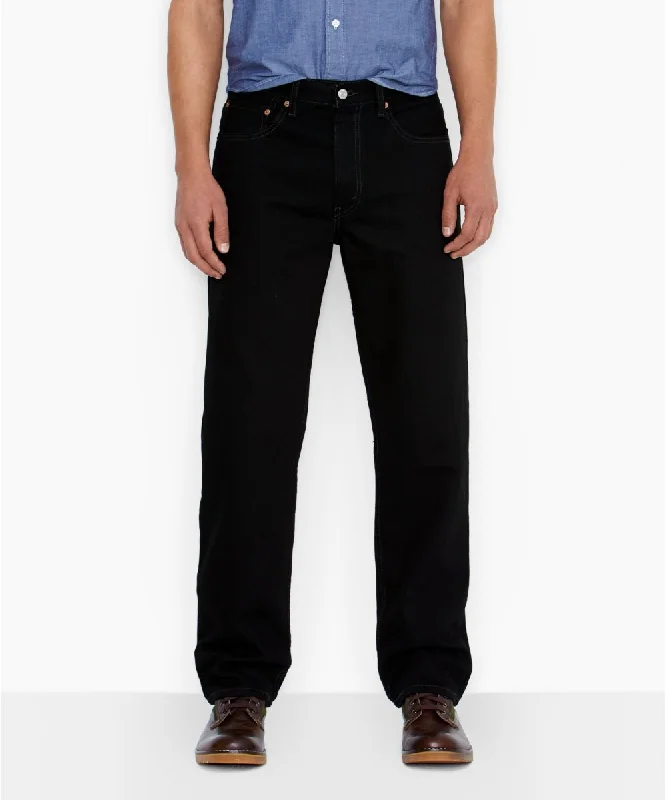Weekend Bargains Galore Levi’s Men's 550 Relaxed Fit Jeans - Black