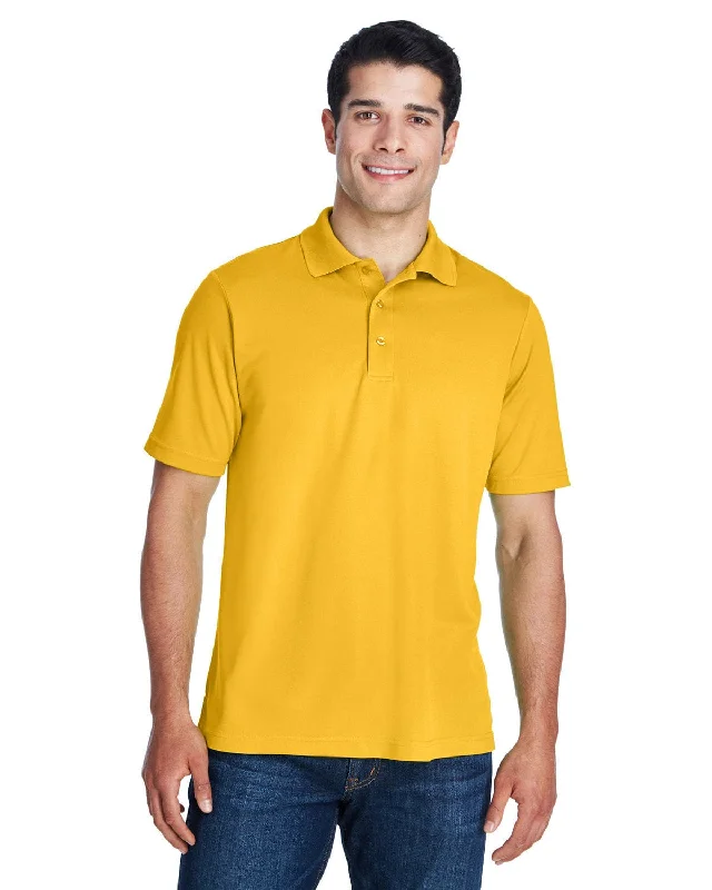 New Arrival Core 365 Origin Mens Performance Pique Polo Shirt | Campus Gold