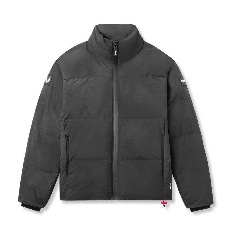 Super Savings 0900. PrimaLoft® Weather-Ready Puffer Jacket - Black "Wave Dye"