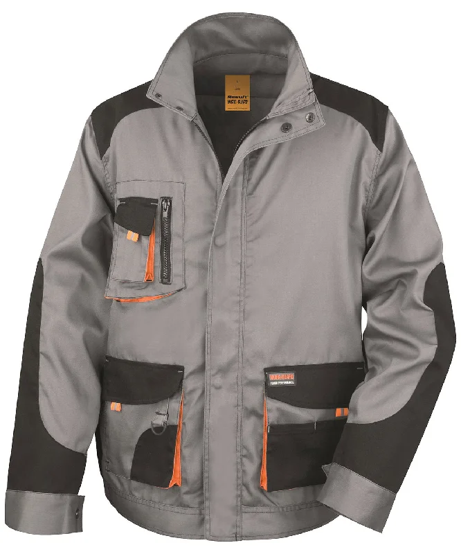 Weekend Deals That Please Work-Guard lite jacket | Grey  Black/Orange