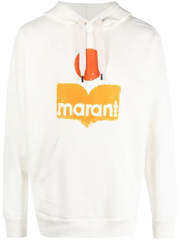 Weekend Offers That Shine Miley Distressed Logo-Print Hoodie