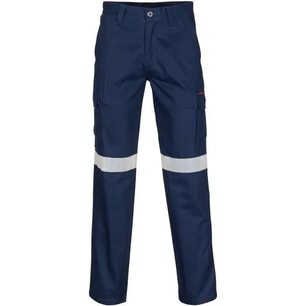 Extra Discount DNC Middle Weight Cotton Double Angled Cargo Pants With CRS Reflective Tape (3360)
